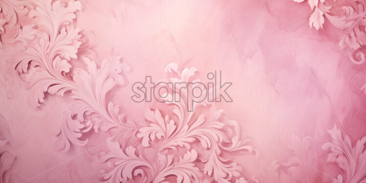 Baroque vintage pattern background with imperial royal ornament - Starpik Stock