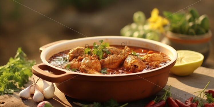 Chicken adobo one of the delicacies in the Philippines - Starpik Stock