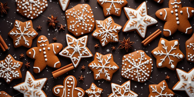 Delicious Christmas cookies - Starpik Stock