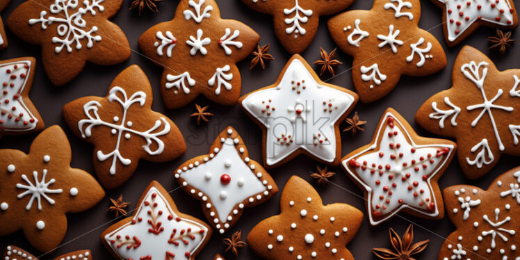 Delicious Christmas cookies - Starpik Stock