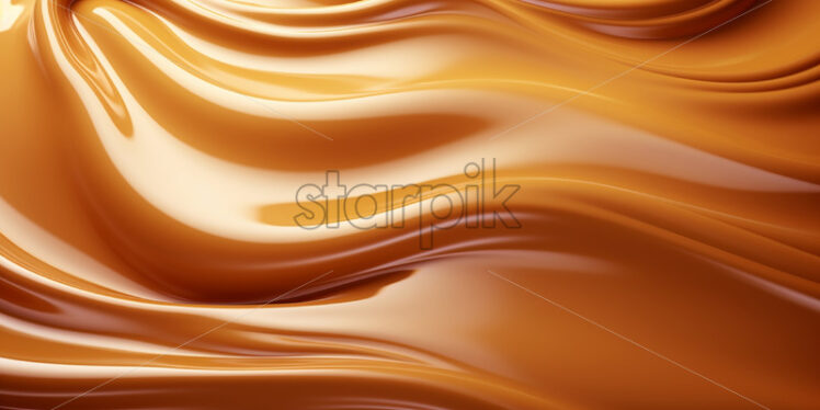 Delicious caramel waves - Starpik Stock