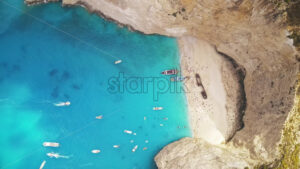 Drone Navagio beach of Zakynthos cinematic - Starpik