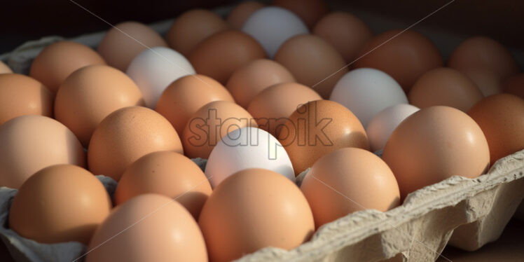 Eggs in formwork - Starpik Stock