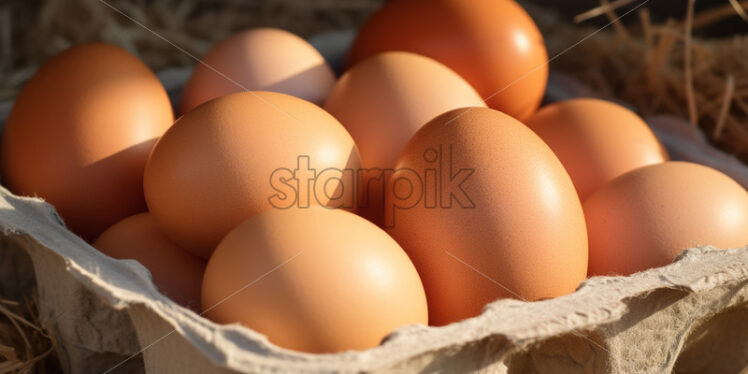 Eggs in formwork - Starpik Stock