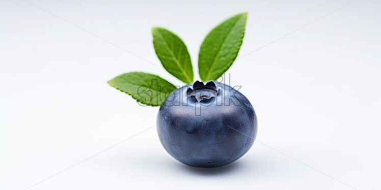 Fresh blueberries on a white background - Starpik Stock