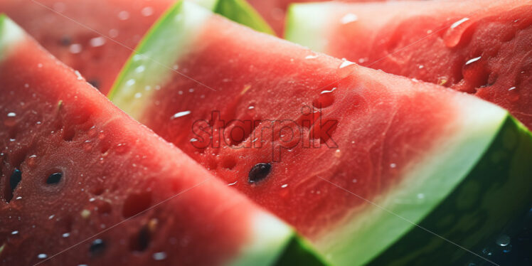 Fresh watermelon pattern background - Starpik Stock