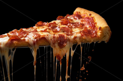 Generative AI a slice of delicious pizza - Starpik Stock