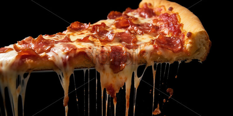 Generative AI a slice of delicious pizza - Starpik Stock