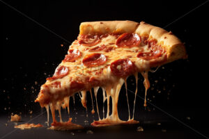 Generative AI a slice of delicious pizza - Starpik Stock