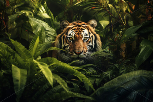 Generative AI a tiger sneaking in the bushes - Starpik Stock