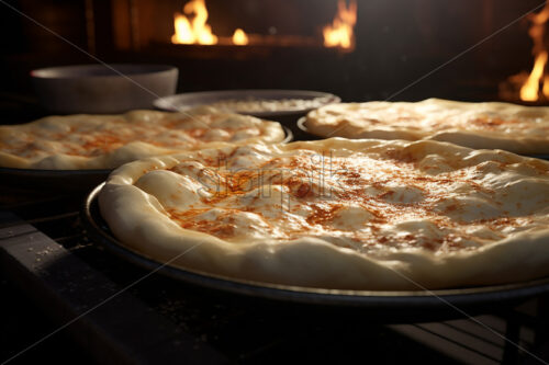 Generative AI pies made from fresh lavash from the farm - Starpik Stock