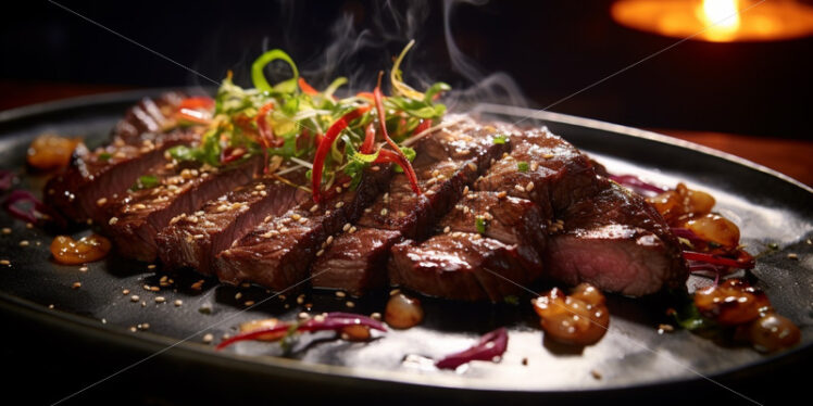 Grilled steak wagyu beef - Starpik Stock