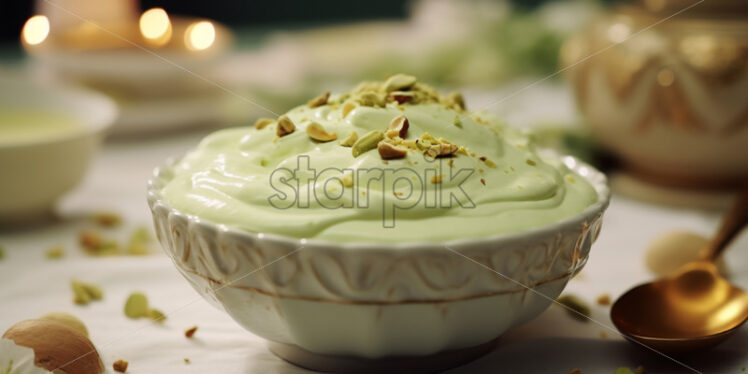 Homemade pistachio cream - Starpik Stock