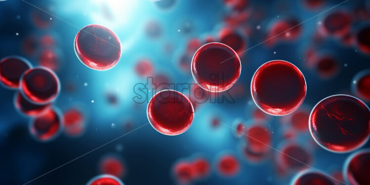 Human blood globulins - Starpik Stock