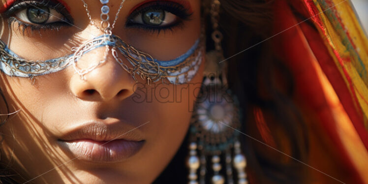 Indian woman portrait beauty - Starpik Stock