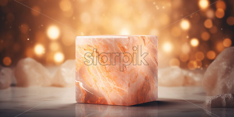 Marble podium product placement background - Starpik Stock