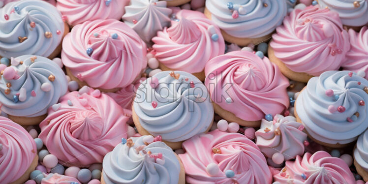 Meringue cookies delicate dessert festive - Starpik Stock