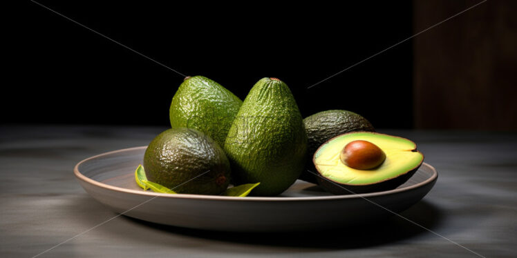 More avocados on the plate - Starpik Stock