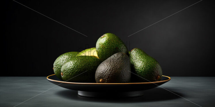 More avocados on the plate - Starpik Stock