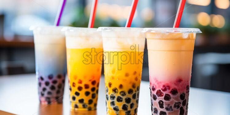 More colorful milkshakes - Starpik Stock