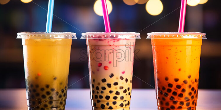 More colorful milkshakes - Starpik Stock