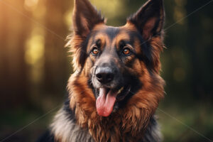 Portrait of a happy dog - Starpik Stock