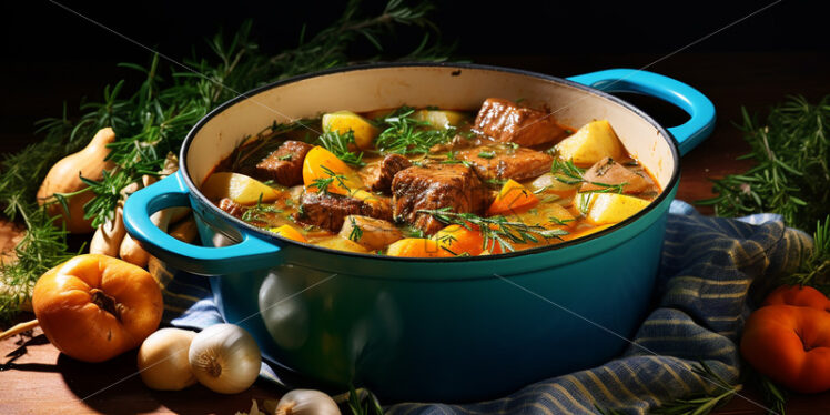 Pot Roast one of the germany delicacies, it's a big tough beef cut, - Starpik Stock