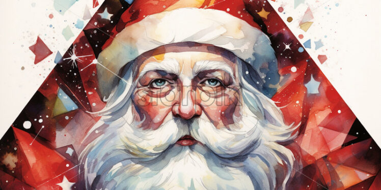 Santa Claus artwork - Starpik Stock