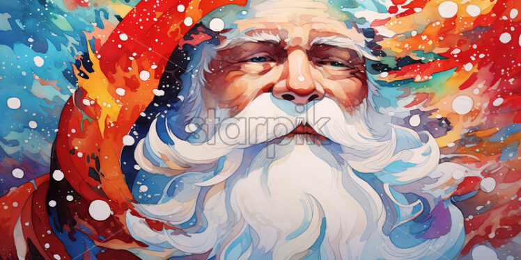 Santa Claus artwork - Starpik Stock