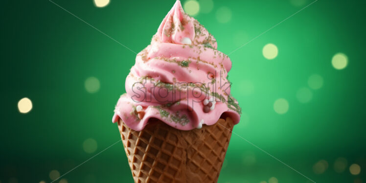 Spiral ice cream cone - Starpik Stock