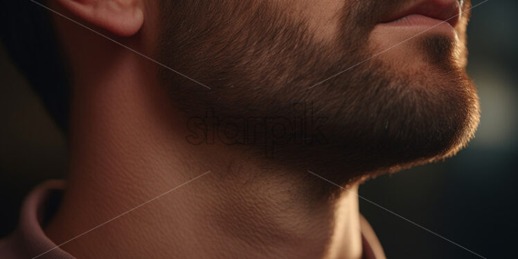 Stylish beard of a man - Starpik Stock