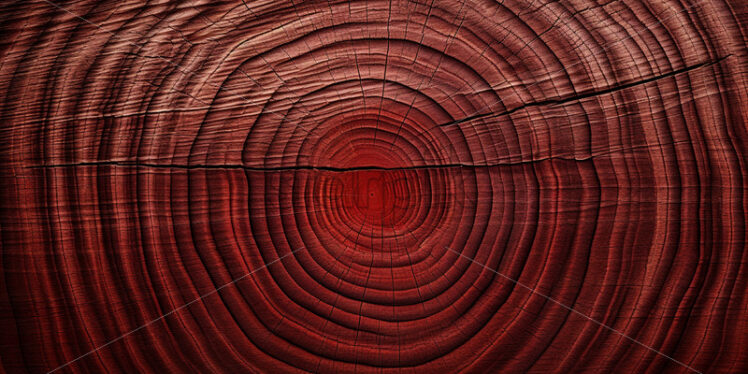 The rings of a red tree - Starpik Stock