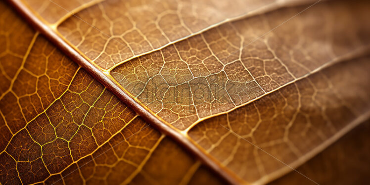 The texture of a leaf seen through a macro lens - Starpik Stock