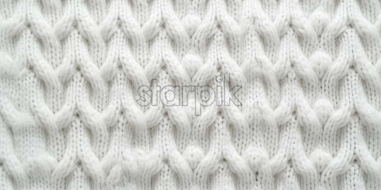 The texture of a white sweater - Starpik Stock