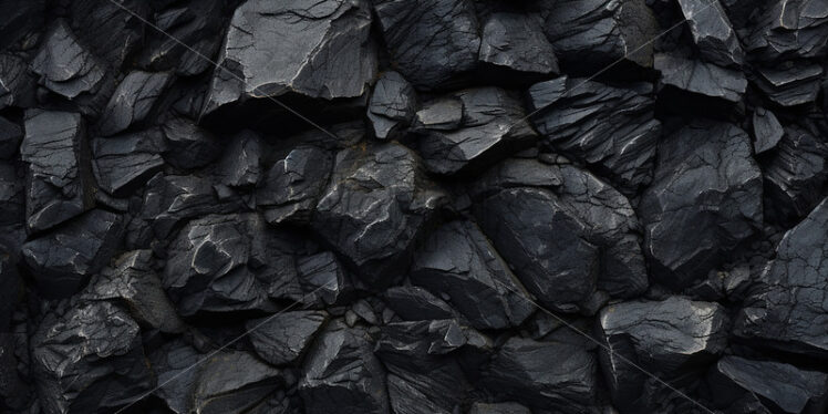 The texture of some black stones - Starpik Stock