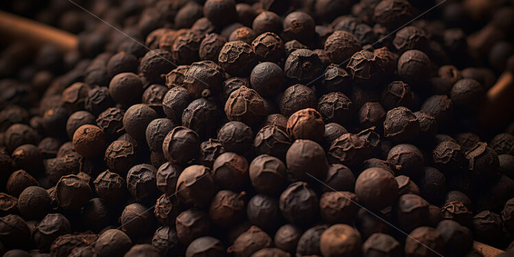 Unground peppercorns, background - Starpik Stock