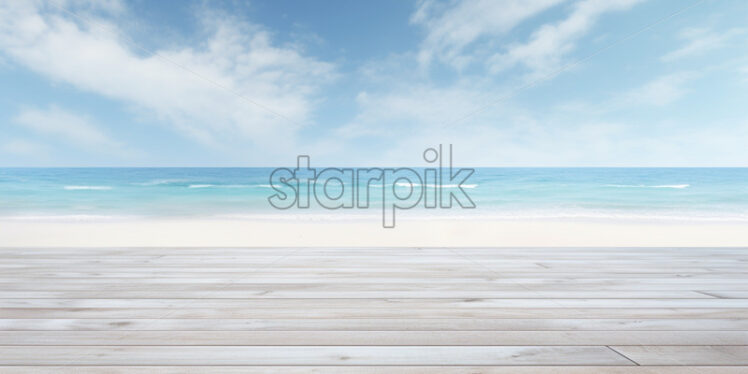 White beach tropic background - Starpik Stock