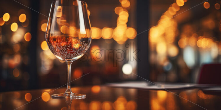 a glass of wine at the bar backgrounds - Starpik Stock