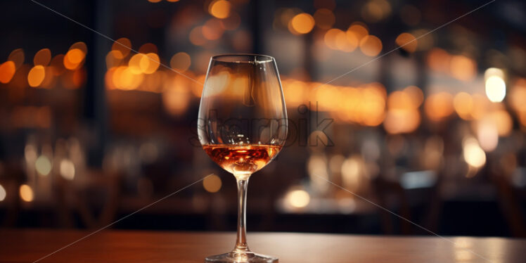 a glass of wine at the bar backgrounds - Starpik Stock