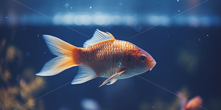 A fish in an aquarium - Starpik Stock