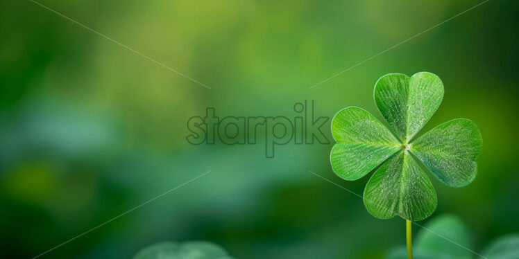 A magic four-leaf clover - Starpik Stock