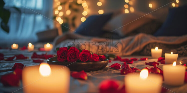 A romantic atmosphere for Valentine's Day - Starpik Stock