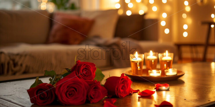 A romantic atmosphere for Valentine's Day - Starpik Stock