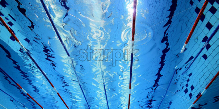 An indoor Olympic swimming pool - Starpik Stock