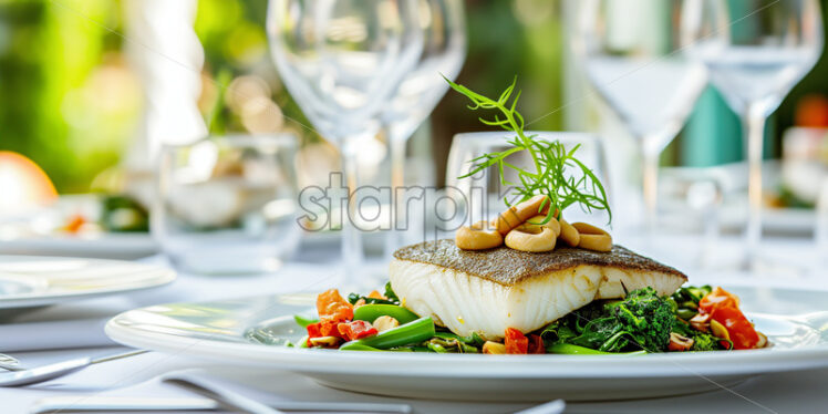 Barramundi with Macadamia Crust - Starpik Stock