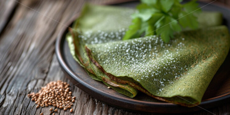 Buckwheat crepes delicious breakfast - Starpik Stock