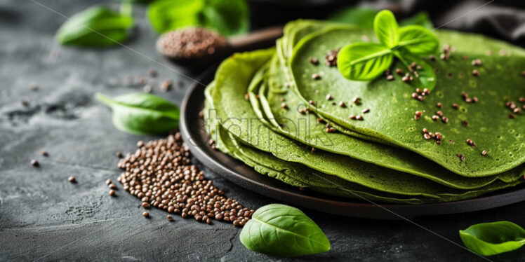 Buckwheat crepes delicious breakfast - Starpik Stock