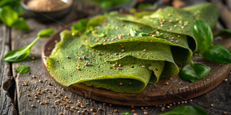 Buckwheat crepes delicious breakfast - Starpik Stock