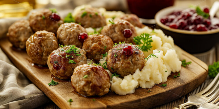 Captivating photo of Swedish Meatballs  - Starpik Stock