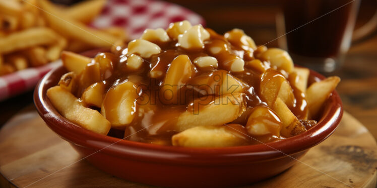 Classic Canadian Poutine - Starpik Stock